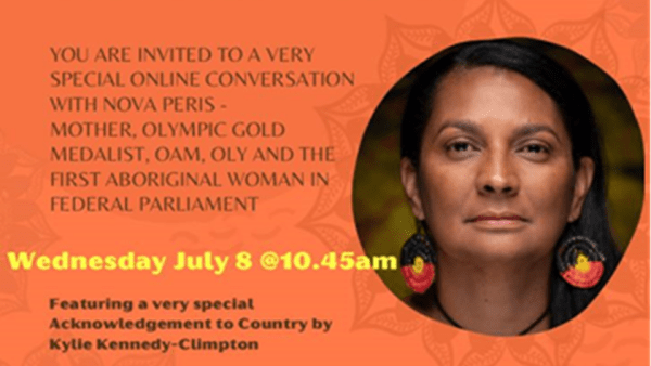 Naidoc Week 2020 at Cafs featuring Nova Peris